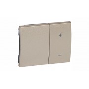 Galea Life - Обрамление для светорегулятора с блокировкой, Titanium