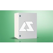 Щит моноблочный 500x400x200мм (ВxШxГ) с монтажной панелью, RAL7035, IP55