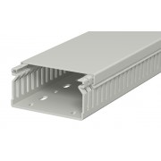 Перфокороб LK4 40080, органайзер для шкафов, 40 x 80 мм (глубина х ширина крышки), L=2000мм, RAL 7030 серый