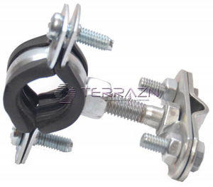 Держатель прута на трубе