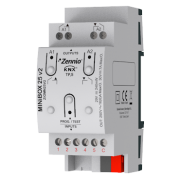 MINiBOX 25 v2 / Модуль KNX, 5ADI, 2DO x 16А, функции: 2 реле / 1 жалюзи