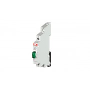 Кнопка E215-16-11D, 1NO+1NC, 16A(250VAC), без фикс., зеленая кнопка, 0,5M