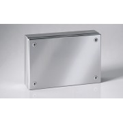 Коробка распределительная 200x300x80мм (ВxШxГ), нерж.cталь, IP66