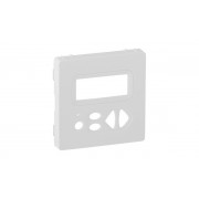 Valena Life - Лицевая панель локального модуля управления звуковой трансляции, белая