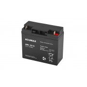 Батарея аккумуляторная Acumax AML18-12, 12V/18Ah, 168x182x77 HxLxW, 5.7kg, 10-12лет