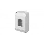 Коробка электротехническая для пломбировки MIKRO S-4, 4M, без клемм и дверцы, 125x80x58mm, IP20