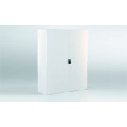 Щит моноблочный 1200x1200x300мм (ВxШxГ) с монтажной панелью, RAL7035, IP66